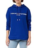 ICÓNICO Y ATEMPORAL: La sudadera con capucha original Tommy Hilfiger tiene un diseño desenfadado; El jersey gusta mucho por su suave material y su corte clásico;