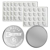 EEMB – EEMB 100 Stück CR2032 Knopfzellen 3V Lithium CR 2032 Batteri