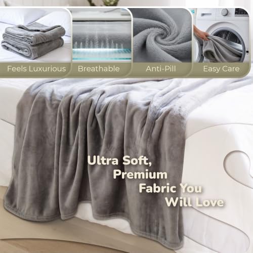 Image of Super Blanky Wearable Blankets for Women & Men, Graduation Day Gift for Her, Cozy Gifts for Women, Wife Birthday Gifts Ideas