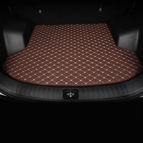 に適用 新型 トヨタ専用 アルファード40系 / ヴェルファイア40系 (2023.6~現行) 車のトランクマット XPEレザー素材 車種専用設計 専用トランクマット 防水 滑り防止 耐汚れ カー用品 取り付け簡単 家族用・ペット用・アウトドア用(茶)