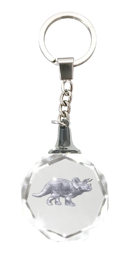 CRYSTAL SILHOUETTES KEYCHAINS from Deluxebase. Glass Crystal Pendant Animal Keyring with Stainless Steel Chain, Unique Purse Charm & Bag Accessory, Novelty Gifts for Women & Men.