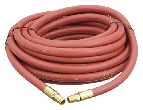Reelcraft S601001-50 Low Pressure Air/Water Hose Assembly, 1/4