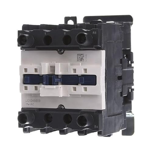 JJHQOKYNA LC1D65008G7 AC Contactor 4P 2NO+2NC LC1-D65008G7 80A 120V Coil