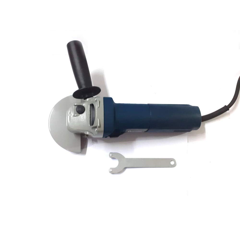 FAST WORLD SHOPPING ® Smerigliatrice Angolare 710W Frullino Flex Disco 115Mm Manico Doppia Posizione Con Regolazione Di Velocità
