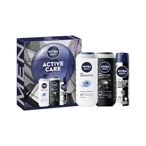 Nivea Men Active Care Verzorgingsset – Deo & Douchegel - View 1