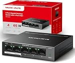 MERCUSYS – Mercusys MS105GP PoE Switch 5-Port Gigabit LAN Switch mit 4 