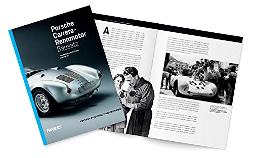 Franzis Porsche Carrera Racing Engine Model Kit With Collector's Book #TOP4