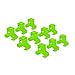 Olsa Tools Green Spring-Loaded Ball Bearing Socket Clips for Use with Olsa Socket Holders | 10-Pack (1/2-inch)