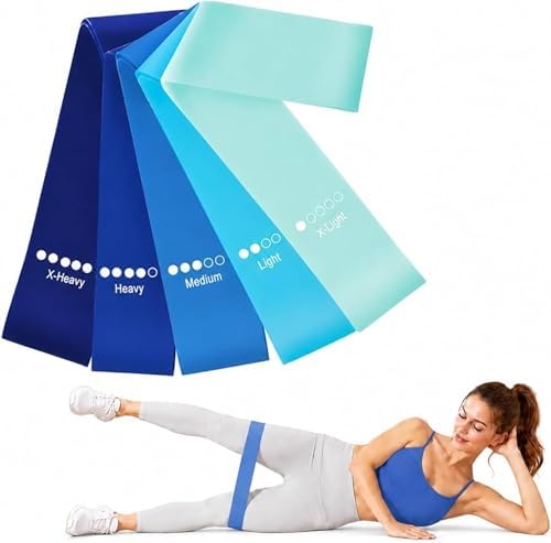 Kit 5 Mini Bands Elástico para Exercício Treino Academia em Casa ...