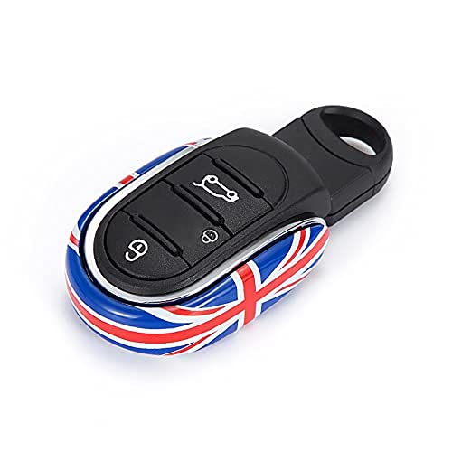 for Cooper ONE JCW Clubman F54 F55 F56 F57 F60 Countryman Car Key Shell Fob Case Cover Chain Rope Keychain Slim Design Alloy Car Styling Accessories