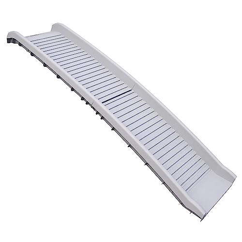 Trimate Folding Pet Ramp, 61 Inch, Portable Lightweight Dog or Cat Ramp, Great Traction, Suitable for All Cars, Max Load 165 Pound Capacity to accommodate Large Dogs, Color, Grey by Trimate - Used condition - US$33.44