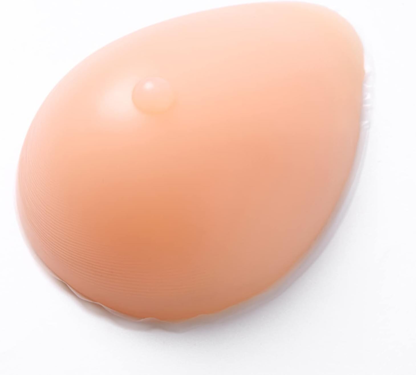 Silicone Breast Forms 1 Piece, Lifelike Waterdrop Shape Prosthetic Enlargement Pads Bra Enhancer Inserts Fake Boobs for Crossdresser Transgender Mastectomy Prosthesis, 400g/Piece
