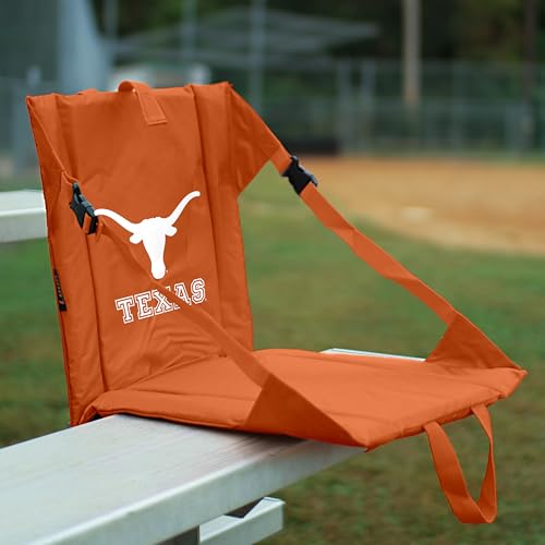Image of Logo Brands Officially Licensed NCAA Unisex Stadium Seat, One Size, Team Color