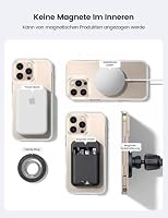 Lamicall 4 Stück für MagSafe Ring Aufkleber Metallring Selbstklebend – Ansicht 2