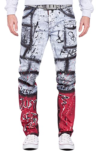 Cipo & Baxx Herren Jeans CD683-bans Blau W38/L34 Cover