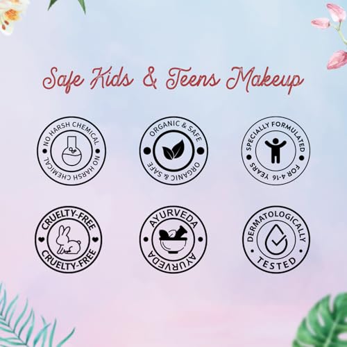 Image of Whimsy Beauty Nail Polish for Kids Girls, Peel Off Water Based Nail Colour with Non Toxic Formula, Safe Play Nail Paint for Daughters, 4 to 16 Years, Organic, Natural, Chemical Free (Purple)