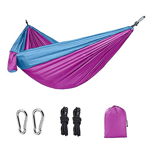 Hamac de camping en nylon parachute 200 kg portable avec sac