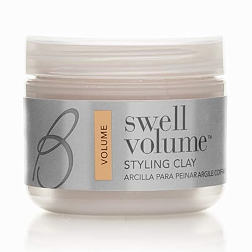 Brocato Swell Volume Styling Clay, 2 Oz. | Volumizing & Thickening Hair Products for Men & Women | Heat Activated Texturizer & Volumizer Product Plumps, Shapes & Adds Thickness to Fine, Thin Hair