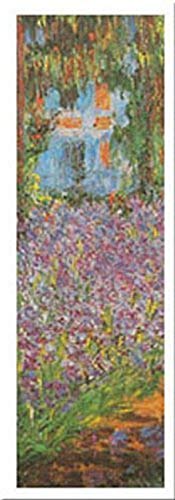 Giardino A Giverny (Detail) by Claude Monet 39.5 X 14 Art Print Poster