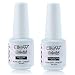 Elite99 Top Coat Base Coat Gel polish Soak Off UV LED Gel Nail Polish Lacquer 8ml Clear…