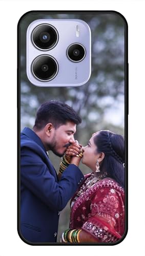 Image of NDCOM for Customised Redmi Note 14 5G Back Cover | Redmi Note 14 SE 5G Back Cover | Redmi Note 14 5G Cases | DIY Personalised Photo Design | Customized Gift Custom Text Name Printed Metal Case