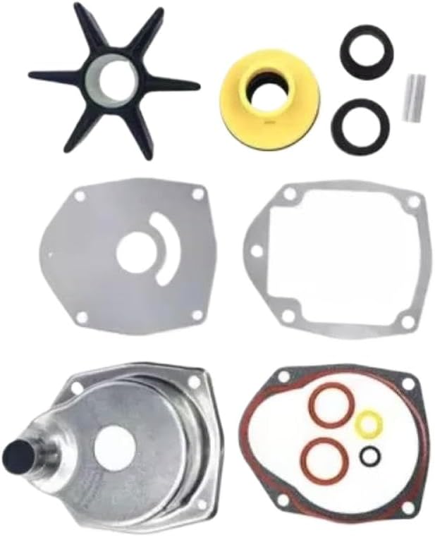 Water Pump Impeller Replacement Kit 817275Q05 817275A5 18-3147 Mercruiser Alpha I Gen II Drives Used in Automotive Motorcycle Cooling Systems