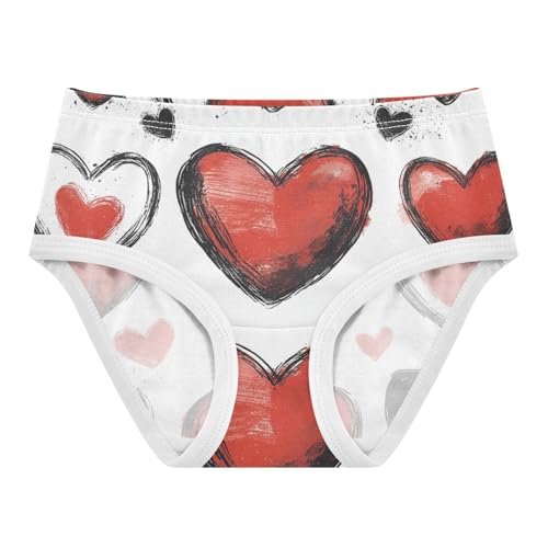 GuoChe Triangle Panties Panties Organic Underwear for Kids in Sizes 2T,3T, 4T, 5T, 6Y and 8Y