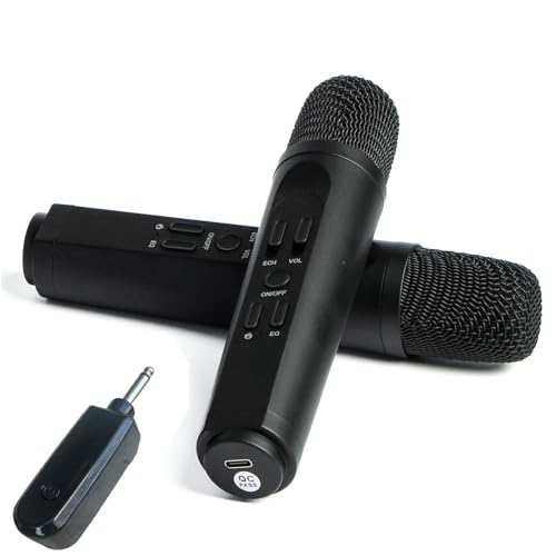 Mr Entertainer Dual Wireless Microphone System. Perfect For Use With Karaoke Machines