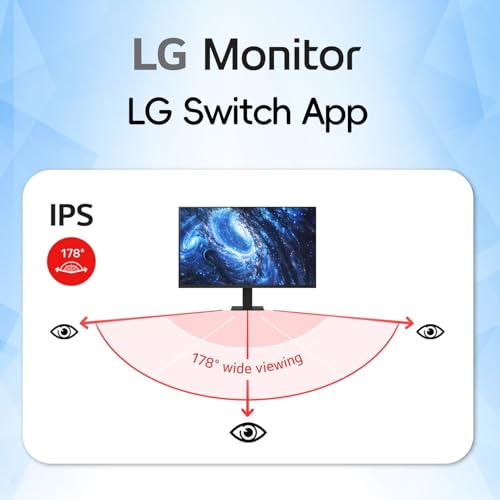 Image of LG 32 inch QHD IPS Monitor, 2560 x 1440, 100Hz, HDR10, 99% sRGB, USB-C with 15W Power Delivery, 3-Side Borderless Design, Dynamic Action Sync, Tilt Adjustable for Home Office and Productivity