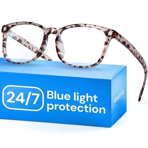 Gaoye Leopard Blue Light Glasses for Computer & Gaming -