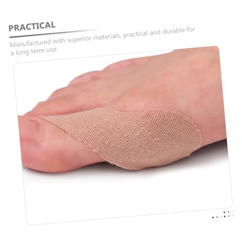 ORFOFE Self-Adhesive Bunion Separators for Women Bunion Anti-Abrasive Foot Pads Spacer Foot Care Supplies Reusable Separating Accessories Spacer Covers