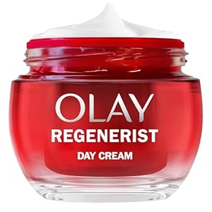Olay Regenerist Day Face Cream, Anti-Wrinkle + Active Firming Skincare Moisturiser for women, Anti-Ageing Niacinamide and Peptides, Renews, Firms and Hydrates, Non-greasy 50ml