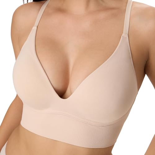Image of Maidenform Women's Push-up Bra, M Seamless Lift Longline Bralettes Bras for Women, Seamless, Convertible (Plus Sizes, Too)