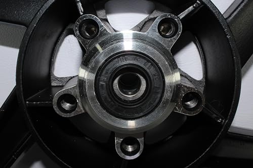 Par de rodas de alumínio liga leve freio a disco CG150 Fan Titan ESD EX 2004 a 2013 com rolamentos