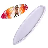 ⊷Large gamme d'utilisations : le moule en résine pour planche de surf offre de nombreuses possibilités de bricolage. Il convient non seulement à la fabrication de décorations pour la maison telles que des décorations murales, des numéros de maison et des porte-clés, mais également à la fabrication de plateaux et de planches de service.