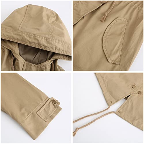 Manteau d'hiver à capuche protecteur contre le vent glacial - 5