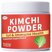 Kimchi Supplement, Kimchi Capsules Alternative Powder Form, Probiotics & Enzymes Supports Gut & Digestive, Taste Well, One Fermented Superfood for Antioxidant Support, 170g