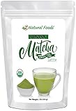 Organic Matcha Green Tea Latte - Superfood Mix of Matcha, Coconut Milk Barley Grass - Sweetened With...