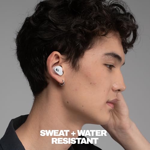 Image of Skullcandy Smokin' Buds 360 Wireless Noise Isolating Earbuds - Bone