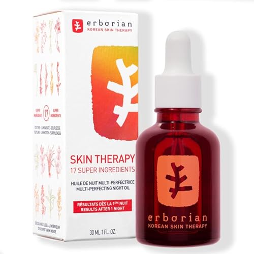 Erborian - Skin Therapy - Multi-perfecting face oil-serum - Reduces signs of fatigue - Suitable for all skin types - Korean Cosmetics - 30 ml