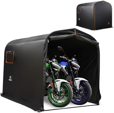 Amazon.co.jp: créer(クレエ) バイクガレージ 耐水圧3500mm 難燃加工 