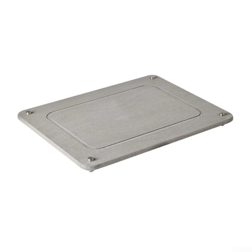 Tapis de séchage en diatomite gris pour comptoir de cuisine