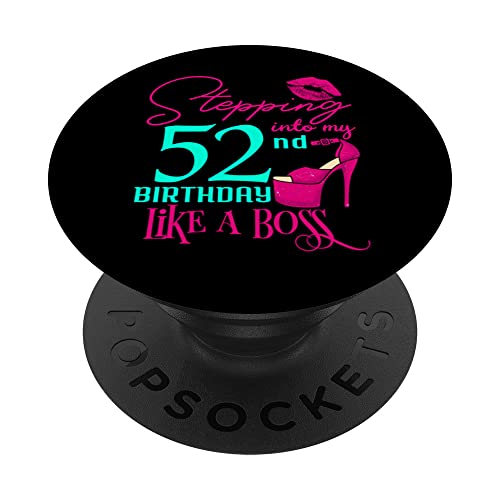 Regalo de cumpleaños 52 años PopSockets PopGrip Intercambiable