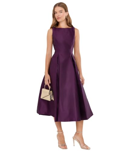 Image of Adrianna Papell Sleeveless Tea Length Dress