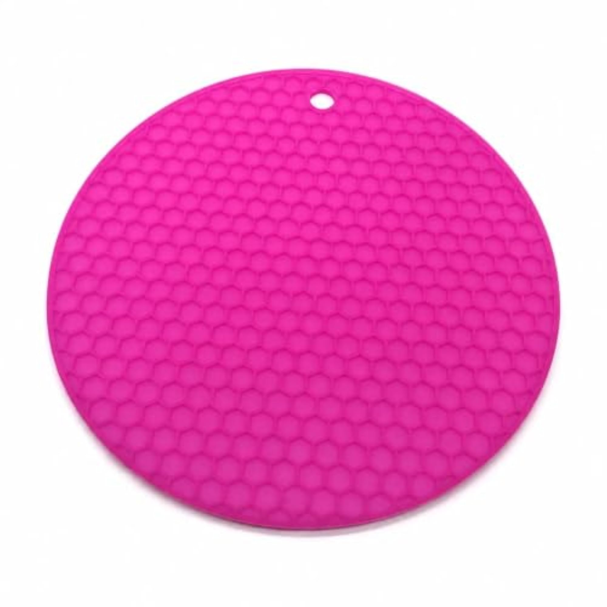 Thick Round Silicone Placemat, Non-Slip Table Mat