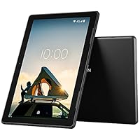 MEDION E10713 25,5 cm (10 Zoll) Full HD Tablet mit IPS Display (LTE, Android 10, Quad Core Prozessor, USB Typ C, 3GB RAM, 64GB Speicher, WLAN, Bluetooth, 5MP Kamera) schwarz