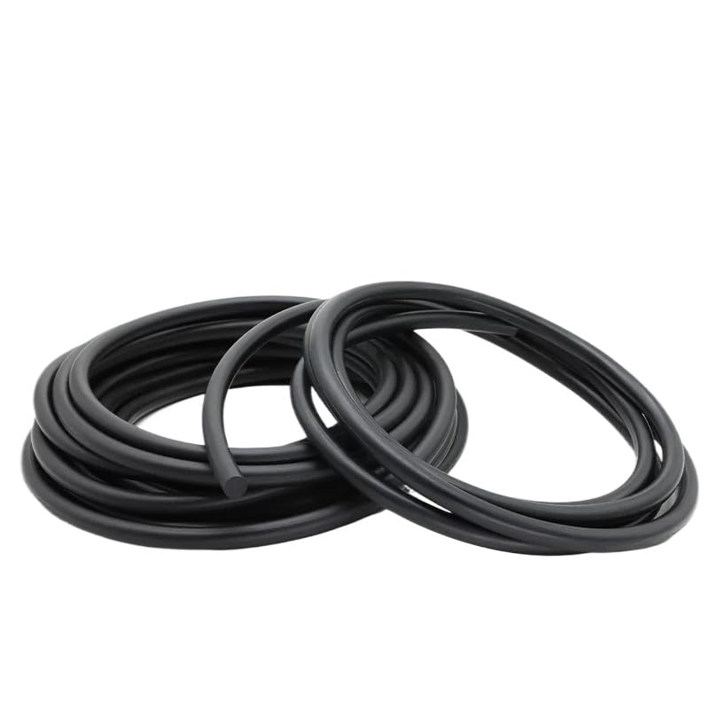 Fluororubber Solid Round Cord Gasket Oil Seal Fluorine Rubber O-Ring 1.5mm-22mm Length 1-20Meters (5,5.5mm)