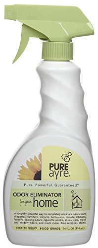 PureAyre – All-Natural Plant-Based Home Odor Eliminator – Pure, Powerful, and Completely Safe – 14 Ounces