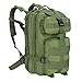 Mochila táctica militar Mochilas Senderismo Bolsa al aire libre Trekking Camping Tactical Molle Pack Hombres Tactical Combat Travel Bag 25L (Verde)