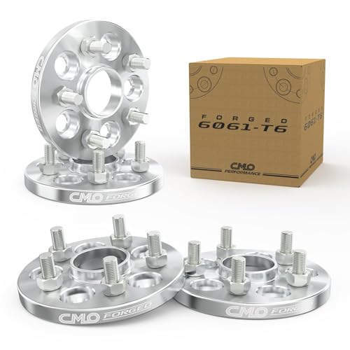 Customadeonly 5x114.3 to 5x120 Wheel Adapters (4pc 15mm Thick) Hubcentric M12x1.5 Studs Compatible for Mazda Mitsubishi with 5x114.3 67.1 Hub to Use 5x120 Wheel -Trimming Factory Studs May Required